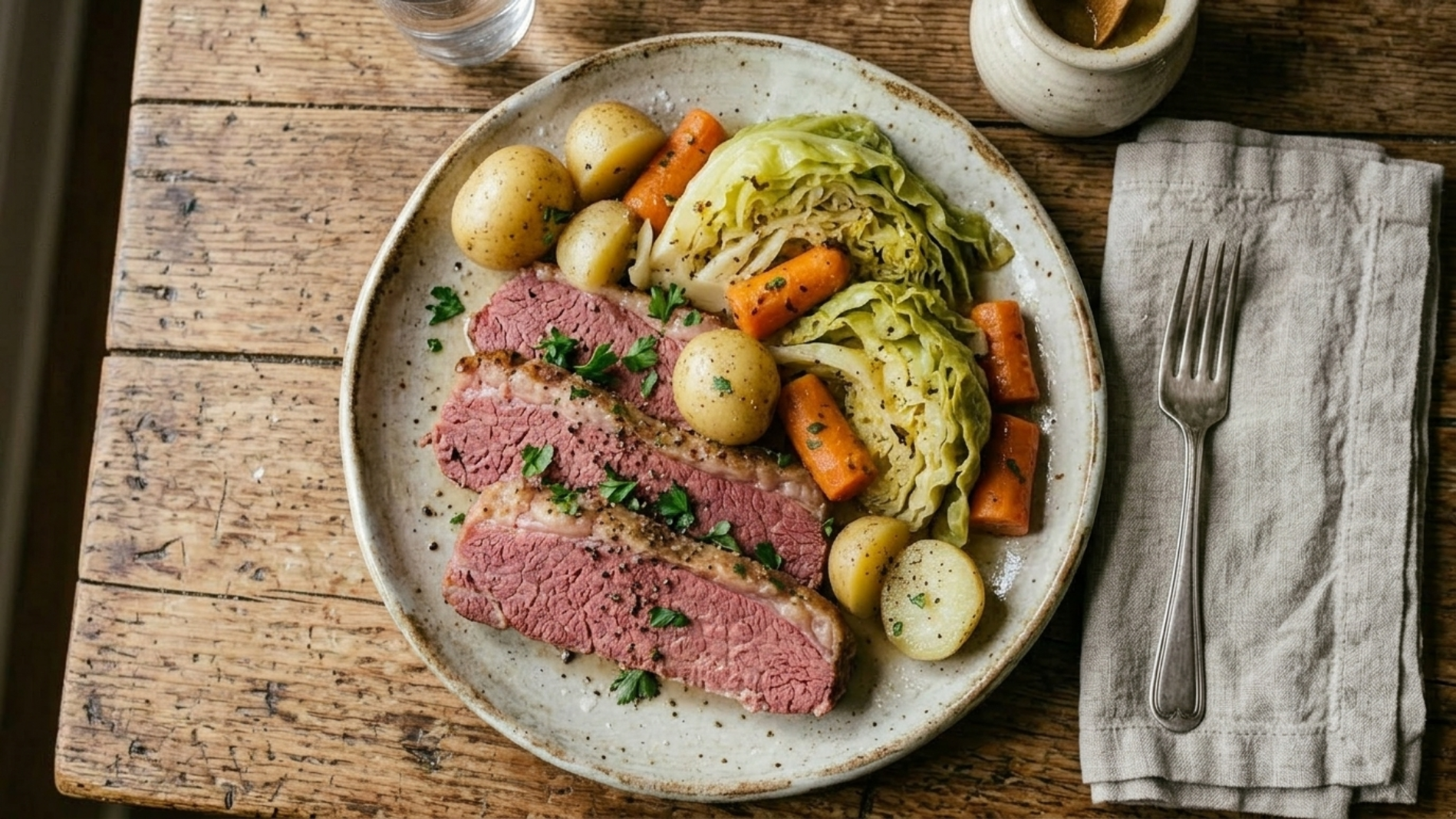 Corned Beef and Cabbage (Classic Comfort Meal)